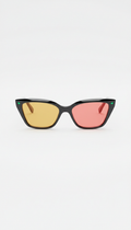 Monolith angular cat-eye frame