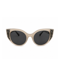 Side Crystal Cat-Eye