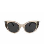 Side Crystal Cat-Eye