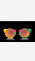 Neon Pulse limited-edition round sunglasses